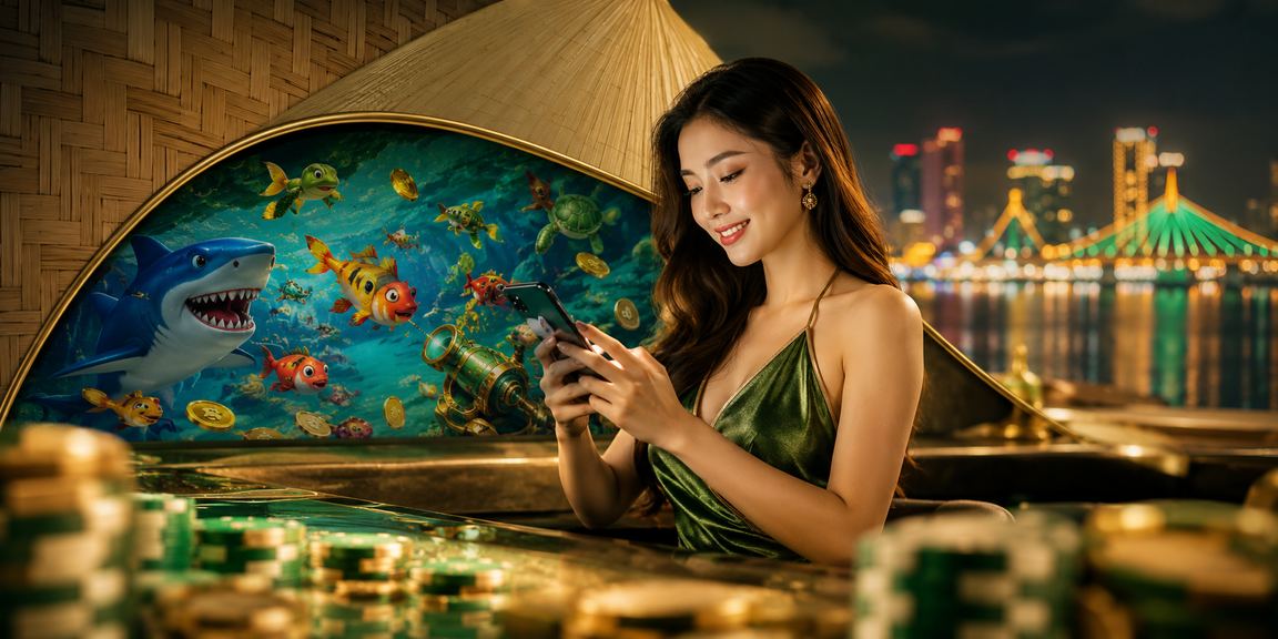 Người dùng tại Đà Nẵng xem thông tin giao dịch tài chính và nạp tiền qua điện thoại