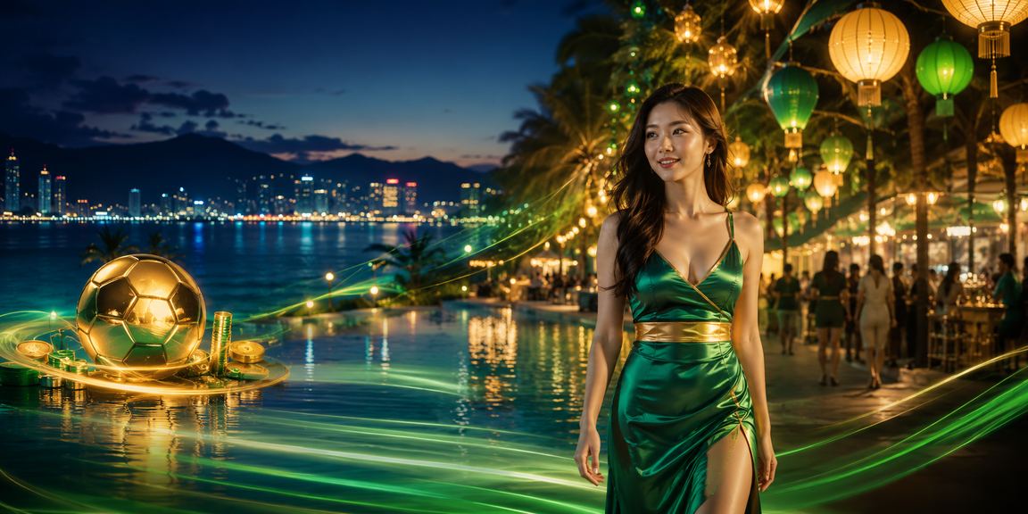 Người chơi thư giãn tại khu vực giải trí về đêm ở Nha Trang